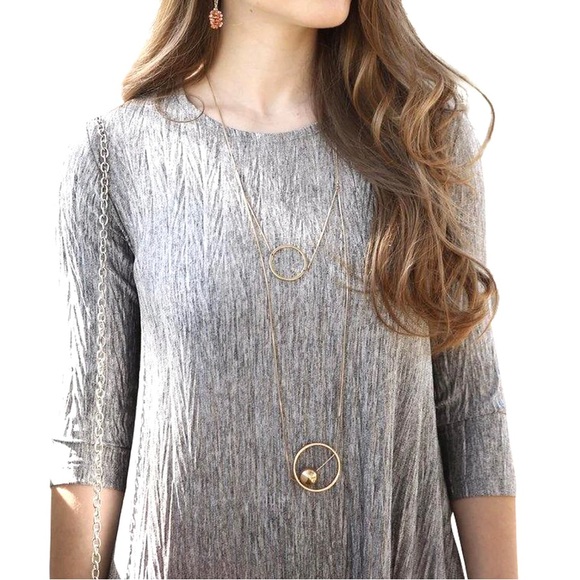 Daniella Faye Maxi dress NEW, XS silver - Picture 6 of 6